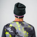 Black Knit Slouch Beanie