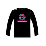 Womens Batch of 2027 LS Run Tee Retro Black