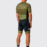Mens Olive Elements Tri Suit
