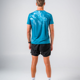 Mens Forest Green Run Tee