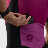 Mens Burgundy Elements Tri Suit