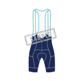 Custom Womens Cargo Bib Short - Individual