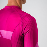 Mens Burgundy Aero Jersey