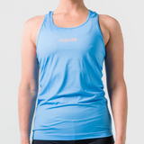 Womens Sky Blue Run Singlet