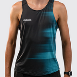 Mens Emerald Run Singlet Lite