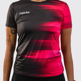 Womens Fuchsia Run Tee