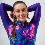 Womens Indigo Vapour Fleece Jersey