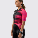 Womens Fuchsia Elements Tri Suit