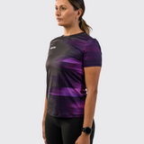 Womens Ultraviolet Run Tee