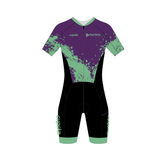 Womens Mt Barker Elements Pockets Green Tri Suit