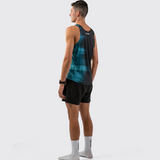 Mens Emerald Run Singlet Lite