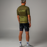 Mens Olive Aero Jersey