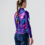 Womens Indigo Vapour Fleece Jersey