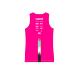 Womens Batch of 2025 Cool Dri Singlet Pink