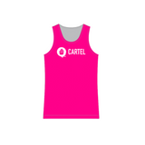 Womens Batch of 2025 Cool Dri Singlet Pink