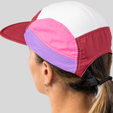 7 Panel Trail Hat Burgundy