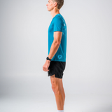 Mens Forest Green Run Tee
