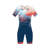 Womens Singleton Tri Club Elements Pockets Tri Suit